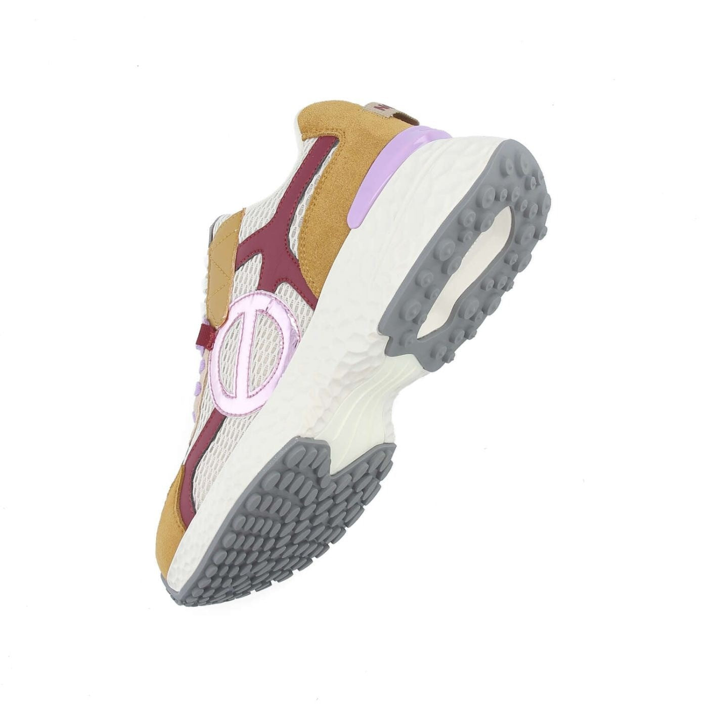 NØ Name scarpe donna joggers CARTER 2.0 RUNNER W BEIGE/OCRA/BORGOGNA