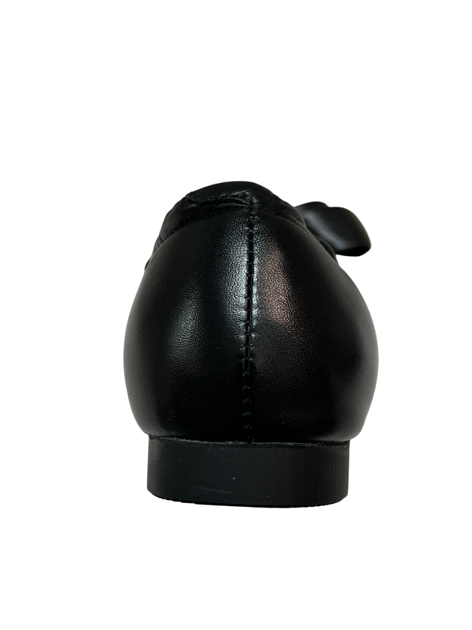 LA VITRINA Ballerina Donna Nappa Nera a Punta con Accessorio ed Elastico LAVI – Soletta Imbottita