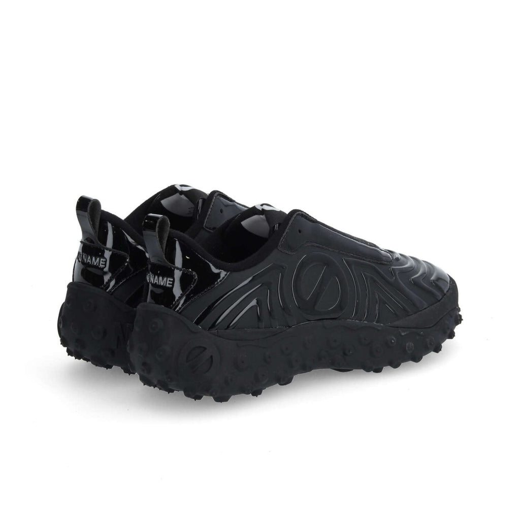 NØ NAME Sneakers Donna ONDA ELASTIC W Joggers Sporty Chic Nere Suola 4,5 cm