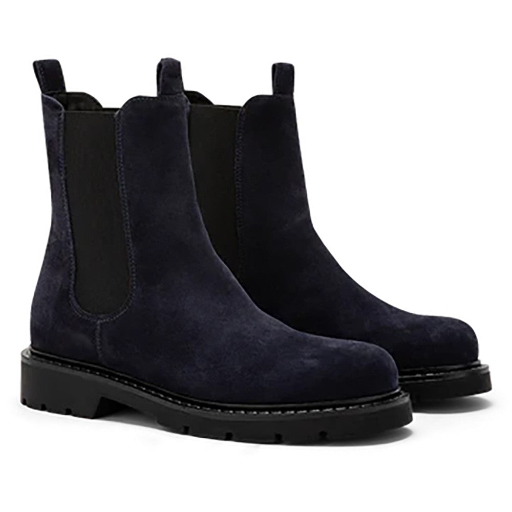 CARMENS stivaletto Chelsea NEW BRIT BEAT camoscio, elastico laterale