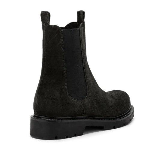 CARMENS stivaletto Chelsea NEW BRIT BEAT camoscio, elastico laterale