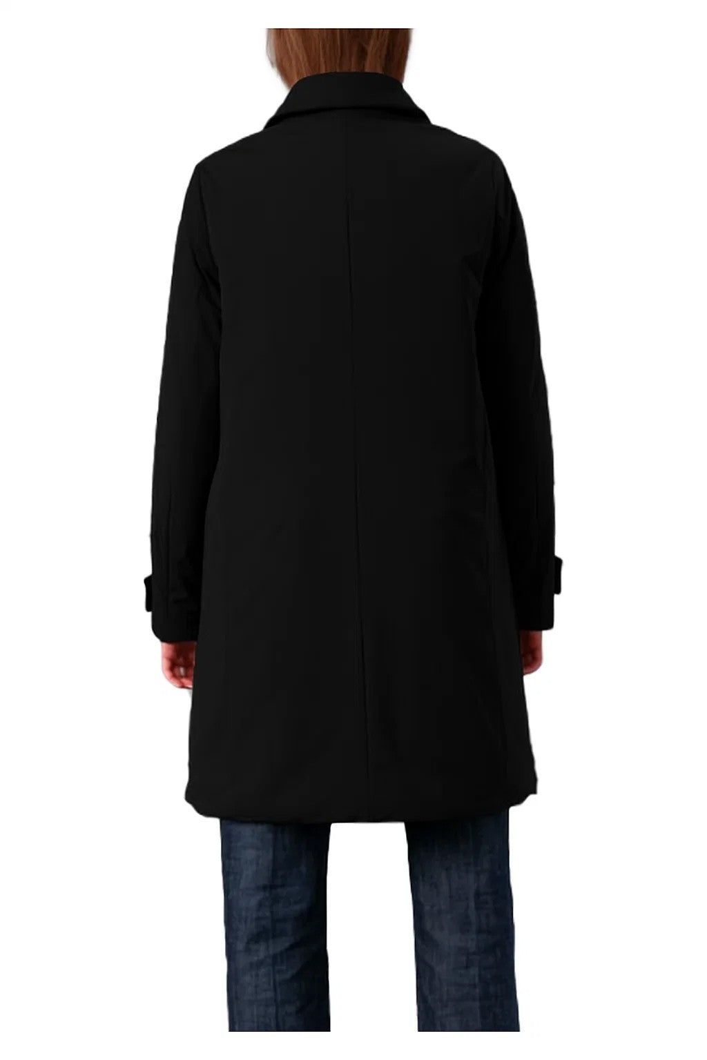 RIHUNIK RIW275J ZARA Giaccone donna tasche a filetto, bottoni logati