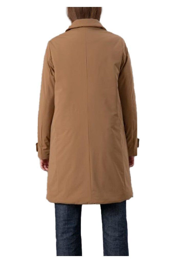 RIHUNIK RIW275J ZARA Giaccone donna tasche a filetto, bottoni logati