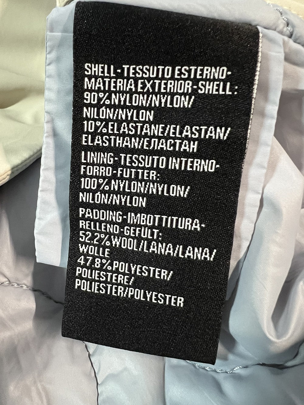 RIHUNIK RIW274J DIONNE LIGHT – Giacca corta ghiaccio in nylon stretch (65 cm)