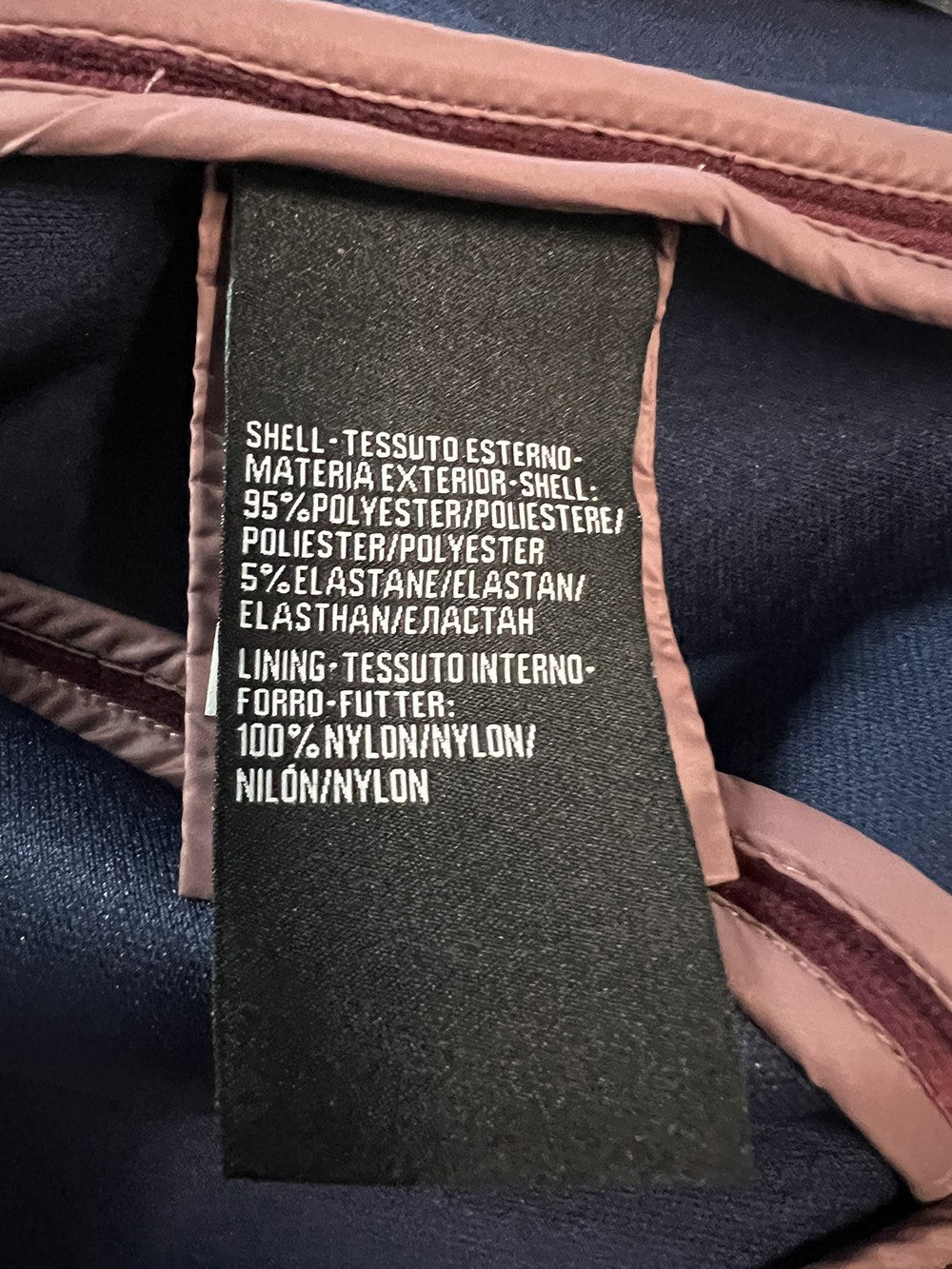 RIHUNIK giacca donna corta velluto liscio stretch con jersey blu RIW293J EVE