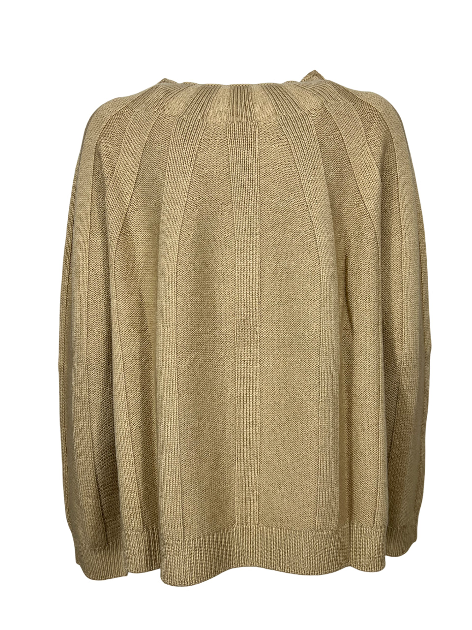 LIVIANA CONTI F5WD09 “DONNIE” – Maglia 100% lana a coste larghe (58 cm)