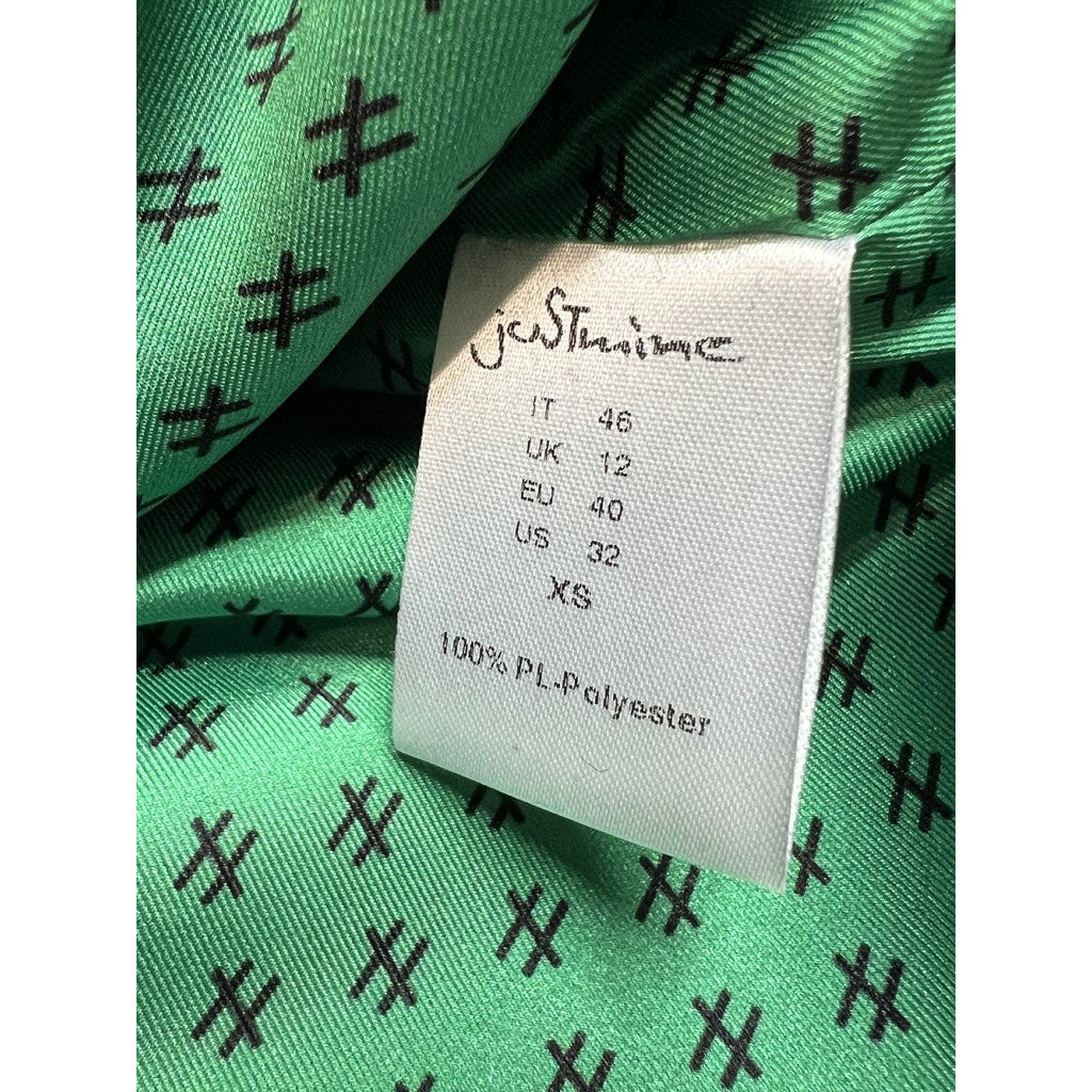 OTHERWISE by JUSTMINE OABGO0025-0512 – Minigonna eco astrakan nera con zip dietro (40 cm)