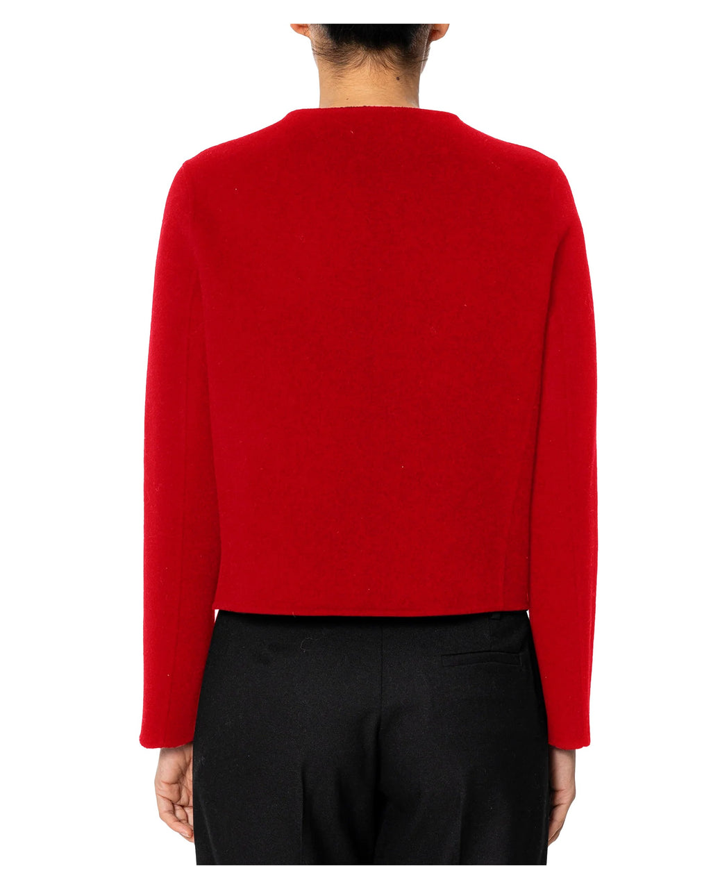 RUE BISQUIT RW3550 giacca Chanel double 100% lana slim – chiusura nascosta