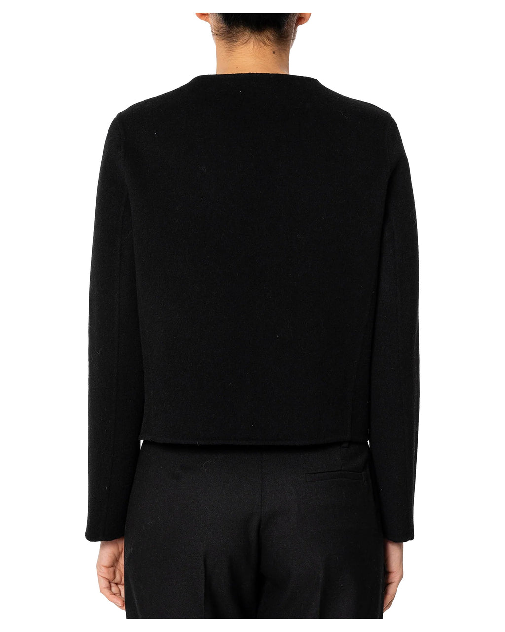 RUE BISQUIT RW3550 giacca Chanel double 100% lana slim – chiusura nascosta