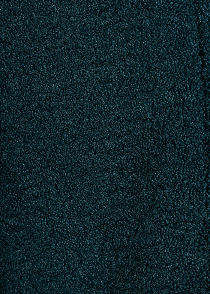 LA FEE MARABOUTEE ENGIE-T giaccone teddy verde scuro doppiopetto