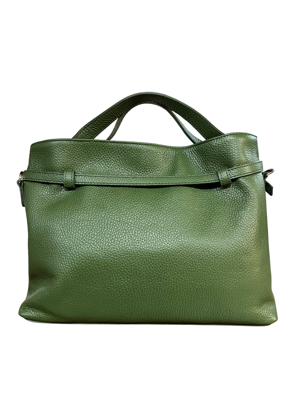 RIPANI LUISA I771OJ – Borsa a mano in pelle cervo con tracolla aggiuntiva (Made in Italy)