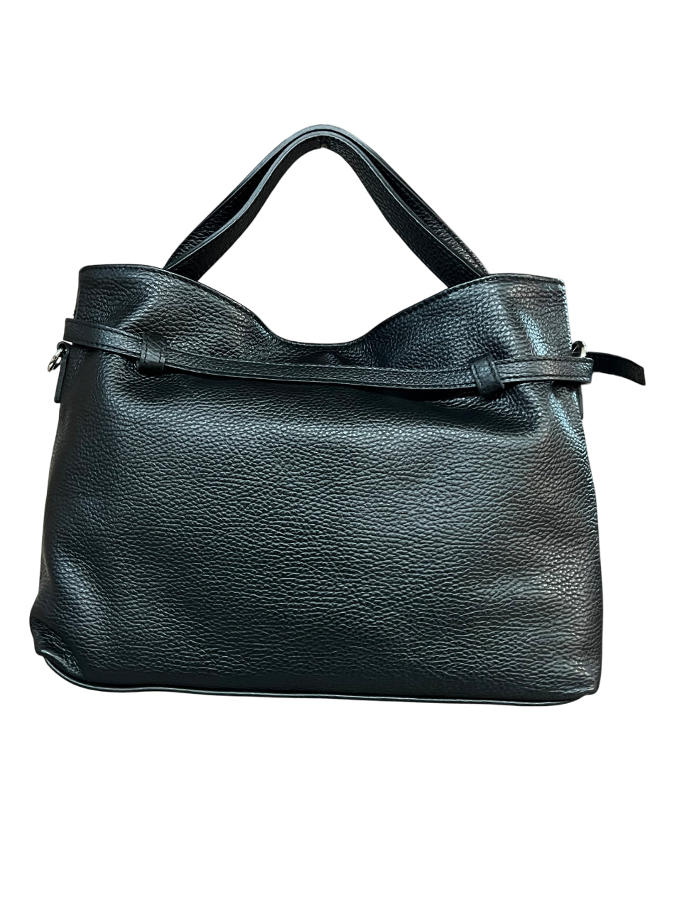 RIPANI LUISA I771OJ – Borsa a mano in pelle cervo con tracolla aggiuntiva (Made in Italy)