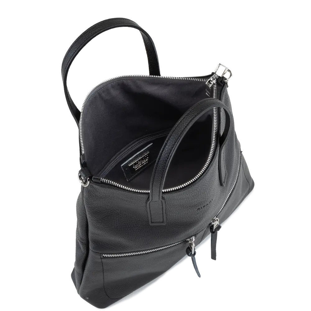 RIPANI zaino pelle cervo nera 5056OM EASY BACKPACK L 100% pelle MADE IN ITALY