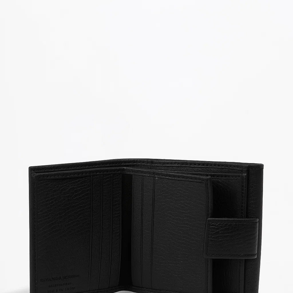 Liviana Conti Portafogli in Pelle Vitello Grana Cervo con Patta e Bottone A5WB53 BRODIE