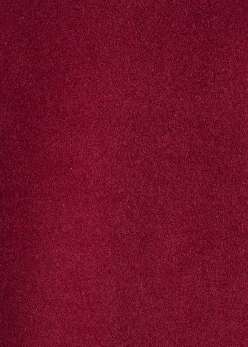 La Fée Maraboutée giacca corta double bordeaux sciarpa removibile ETRETA-D