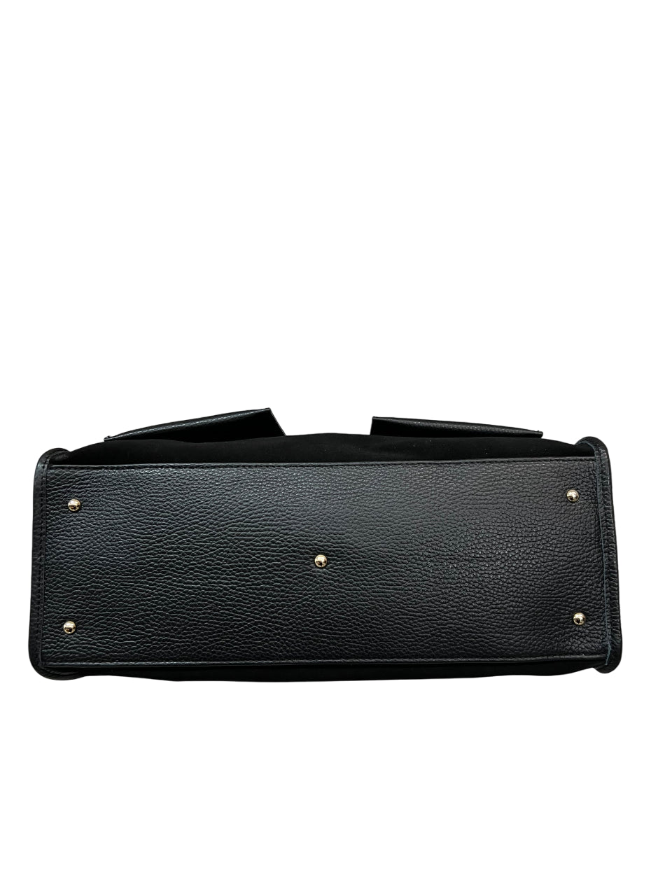 RIPANI Alda Tote Bag L I621ON – Borsa in pelle effetto cervo nera (Made in Italy)