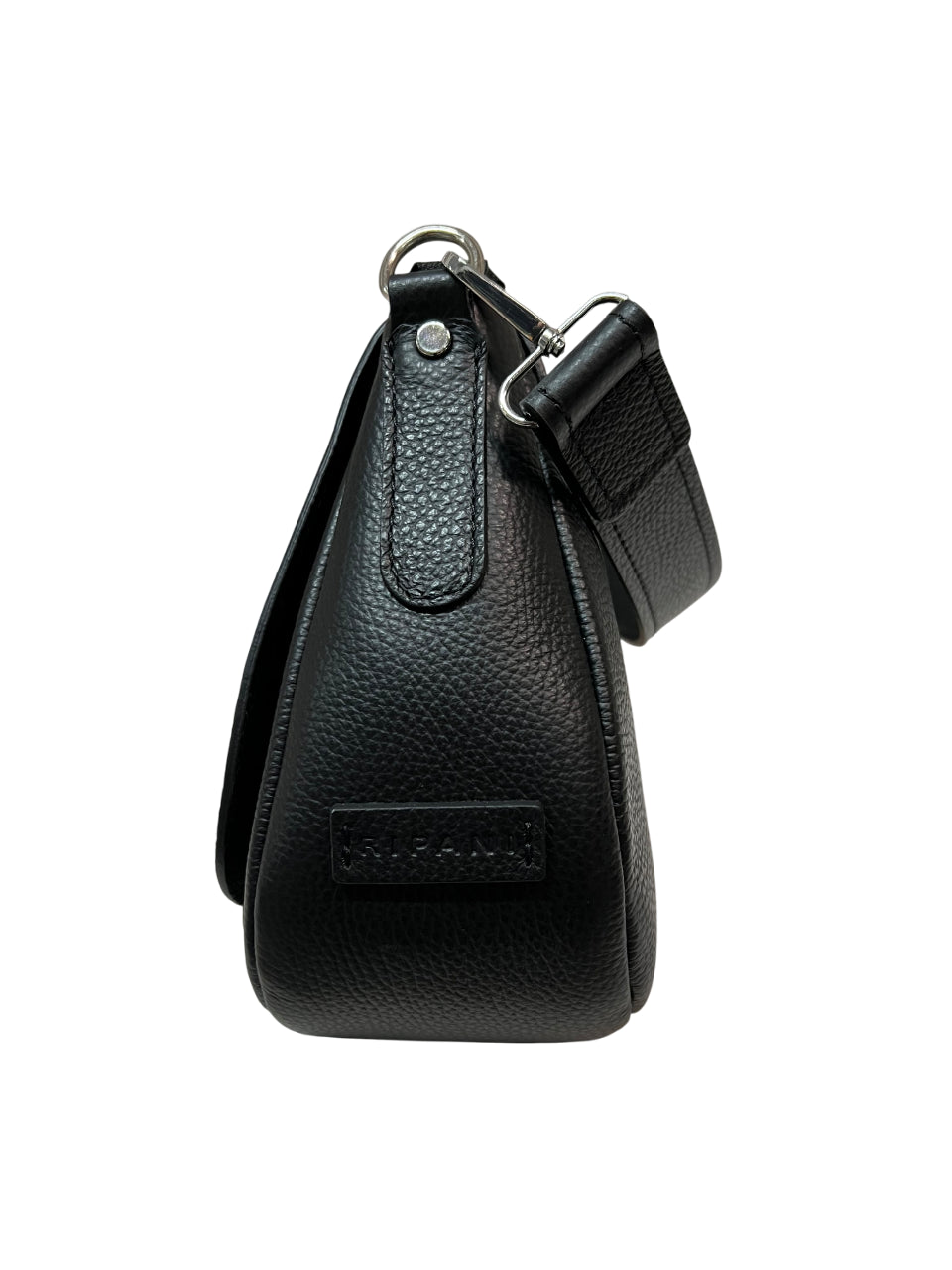 RIPANI Borsa Donna a Spalla Cecilia M E112OJ in Pelle Effetto Cervo con Tracolla Regolabile – 31x22x10 cm