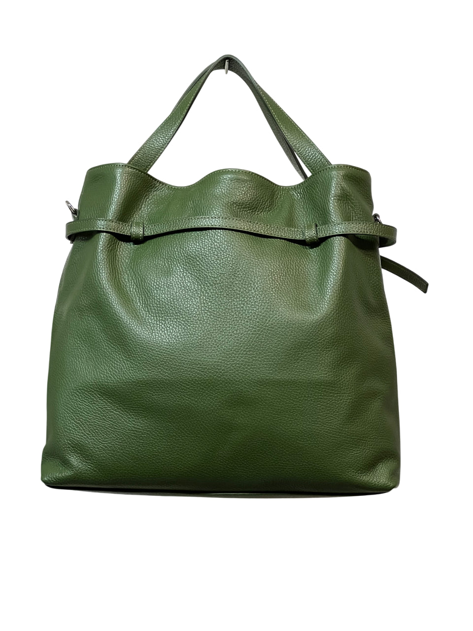 Ripani Luisa I775OJ borsa a mano grande pelle effetto cervo con tracolla 39x35x13