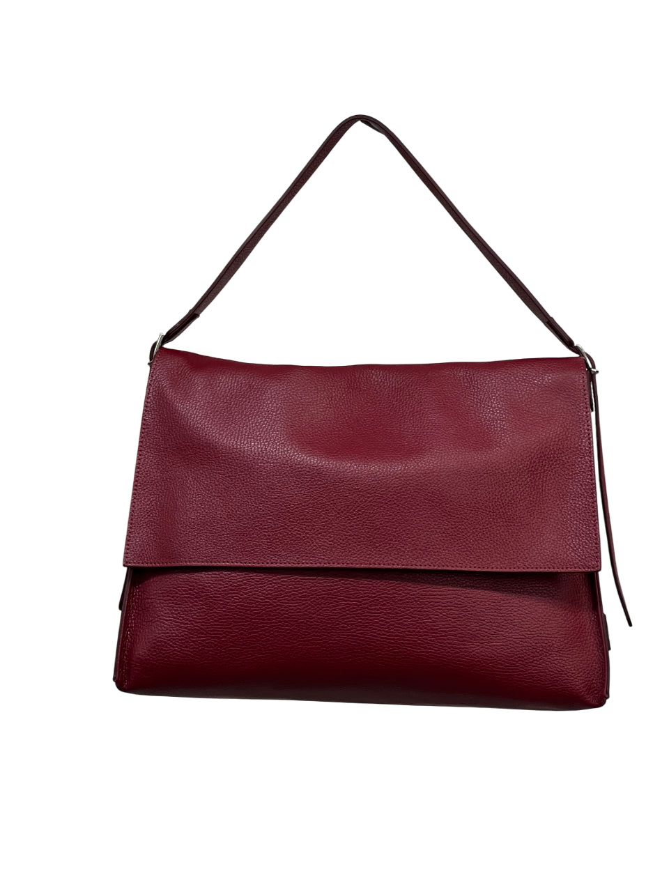 RIPANI Natalie Borsa a Spalla Grande I781OJ in Pelle Effetto Cervo con Patta e Zip (41x28x12)