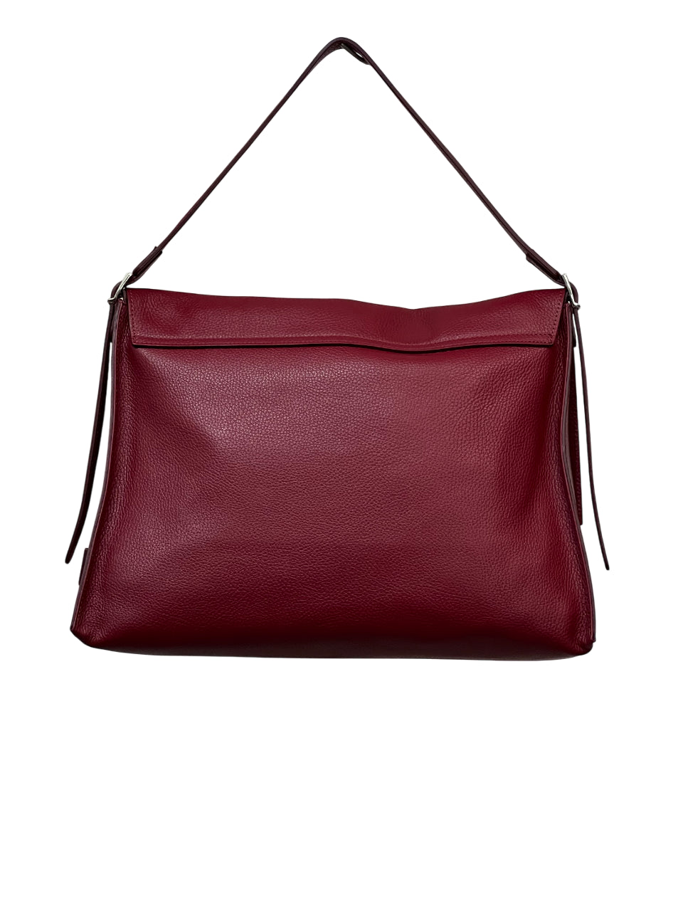 RIPANI Natalie Borsa a Spalla Grande I781OJ in Pelle Effetto Cervo con Patta e Zip (41x28x12)