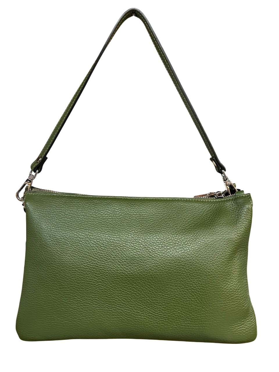 RIPANI Easy Handy M – borsa spalla pelle, triplo scomparto, zip