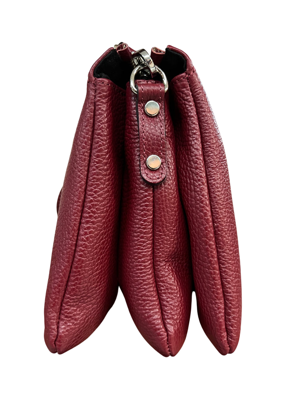 RIPANI Easy Handy M – borsa spalla pelle, triplo scomparto, zip