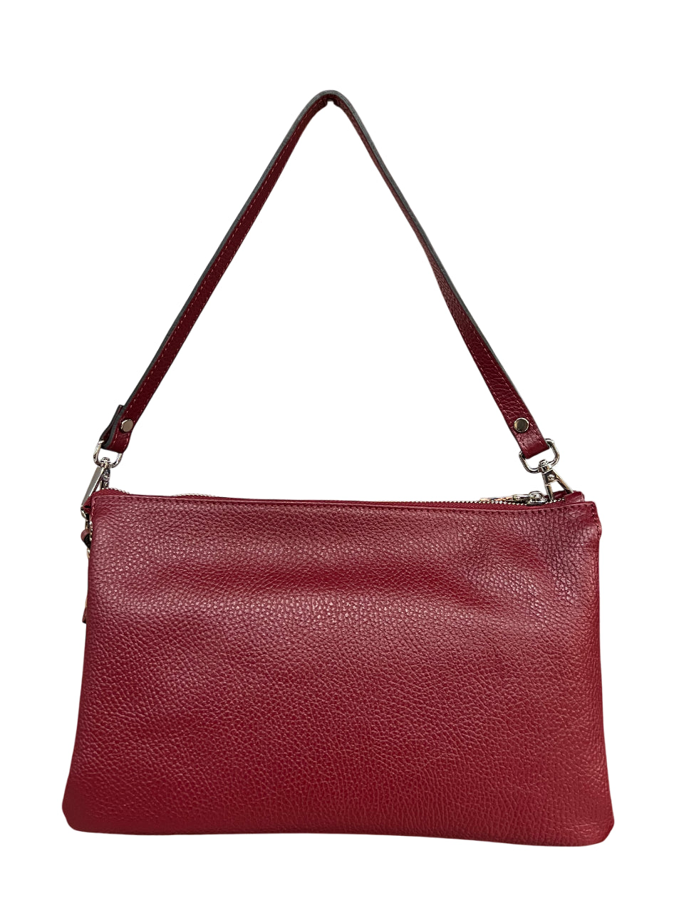 RIPANI Easy Handy M – borsa spalla pelle, triplo scomparto, zip