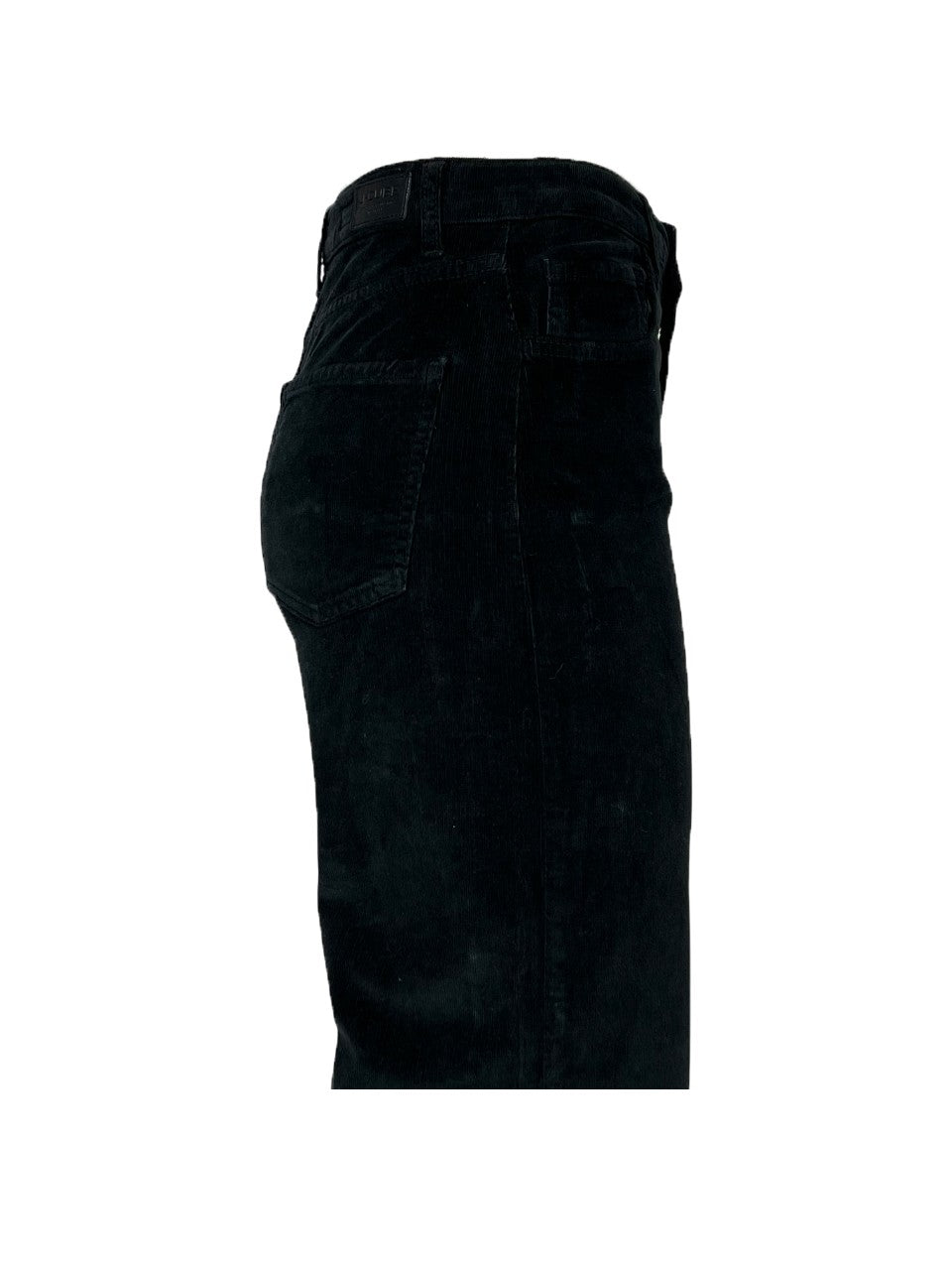 J-CUBE BIL 301 jeans donna velluto 2000 righe nero maxi flare 97 cotone Made in Italy a palazzo NARCISO TWEED MADE IN ITALY