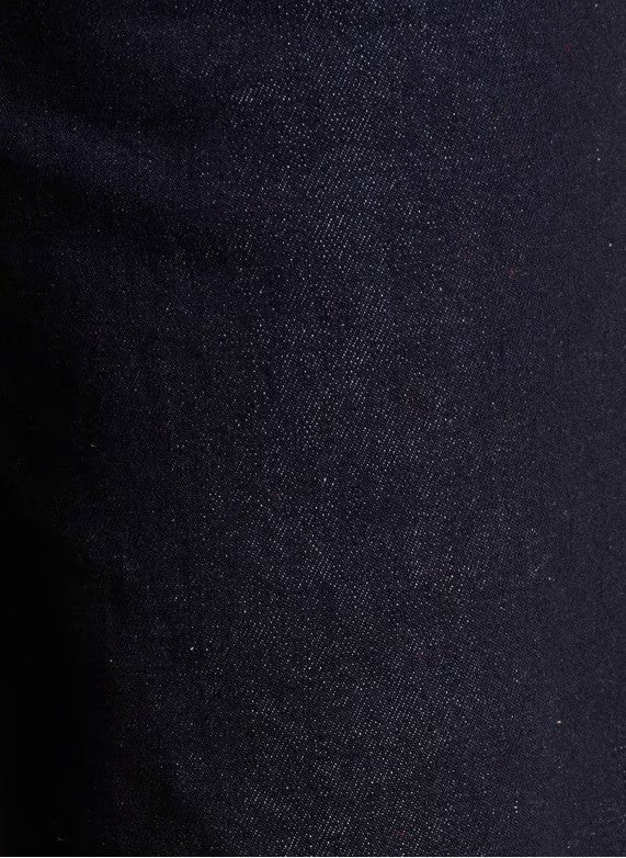 LA FEE MARABOUTEE Jeans Donna Denim Scuro Cropped a Gamba Ampia ELGA-T – Cotone Biologico GOTS