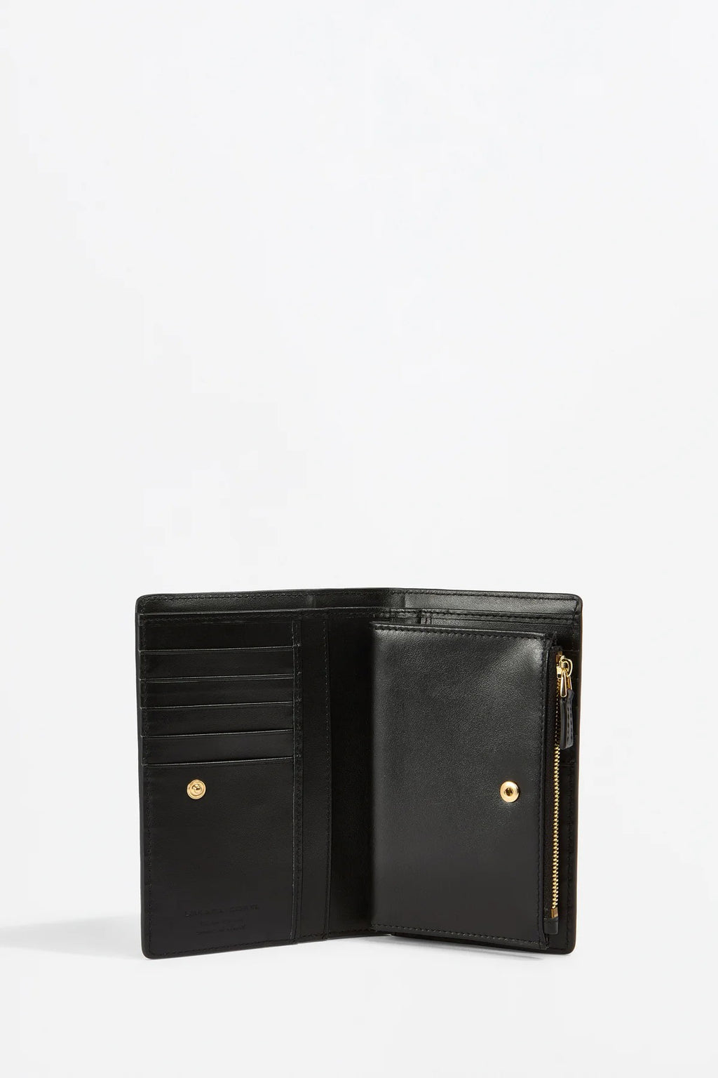 Liviana Conti CEDRIC portafoglio in vitello liscio A5WB58 nero – Made in Italy