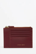 LIVIANA CONTI portacarte in vitello liscio con zip A5WB56 BENTON – Made in Italy