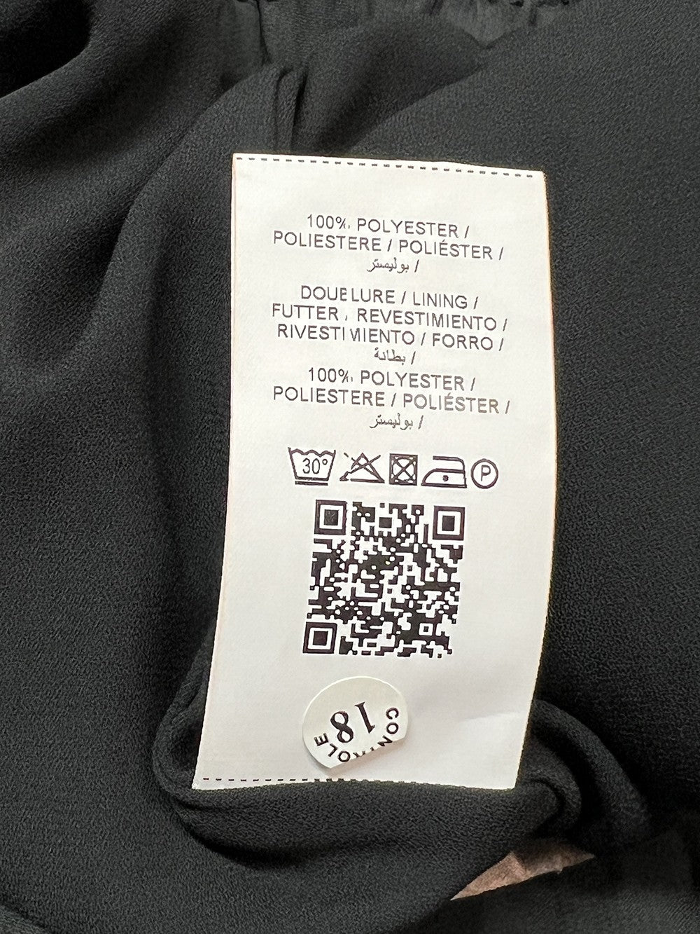 LA FEE MARABOUTEE gonna plissé fantasia marrone cipria/azzurro ZULA-F