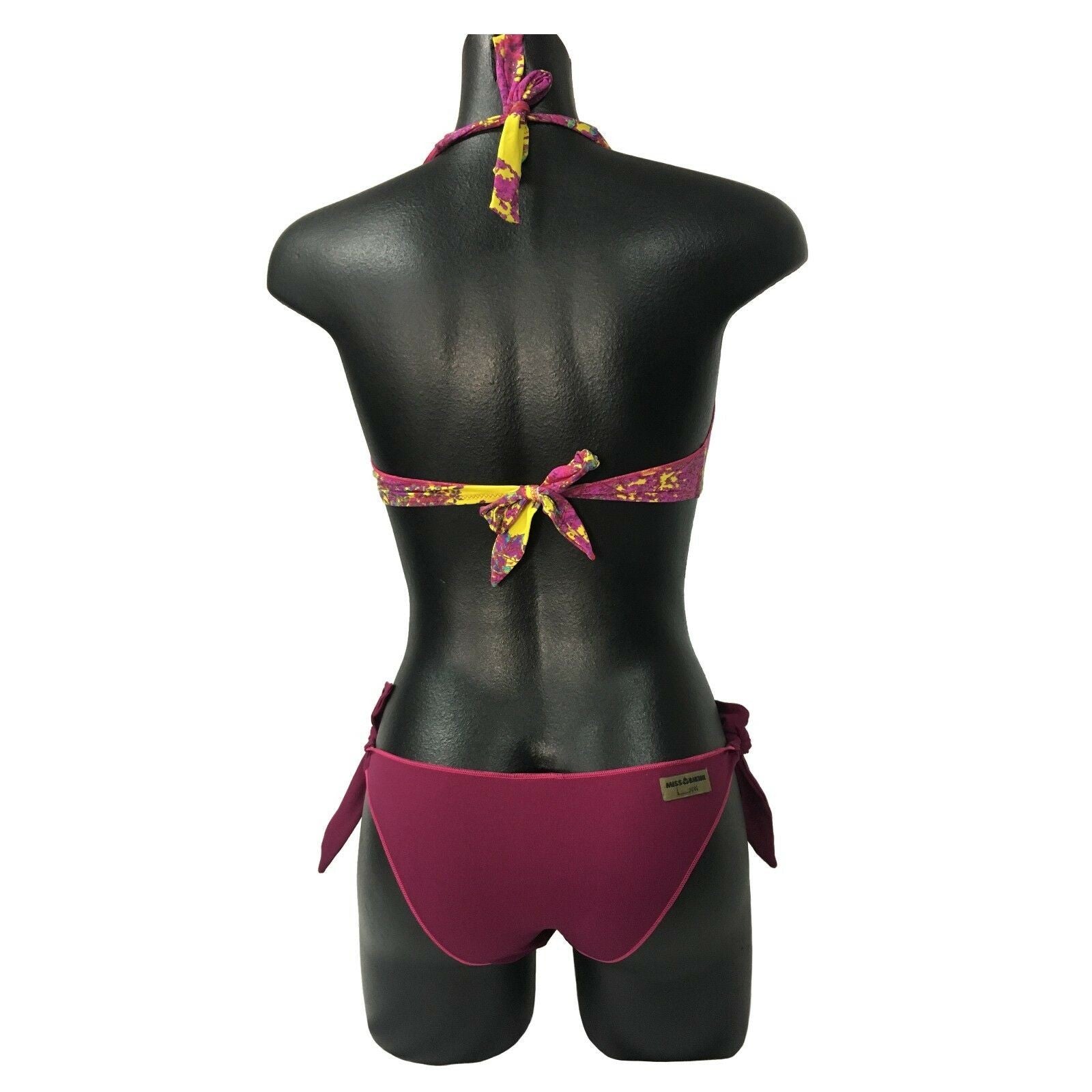 MISS BIKINI LUXE Bikini Donna triangolo sfoderato tinta unita + fantasia 18382