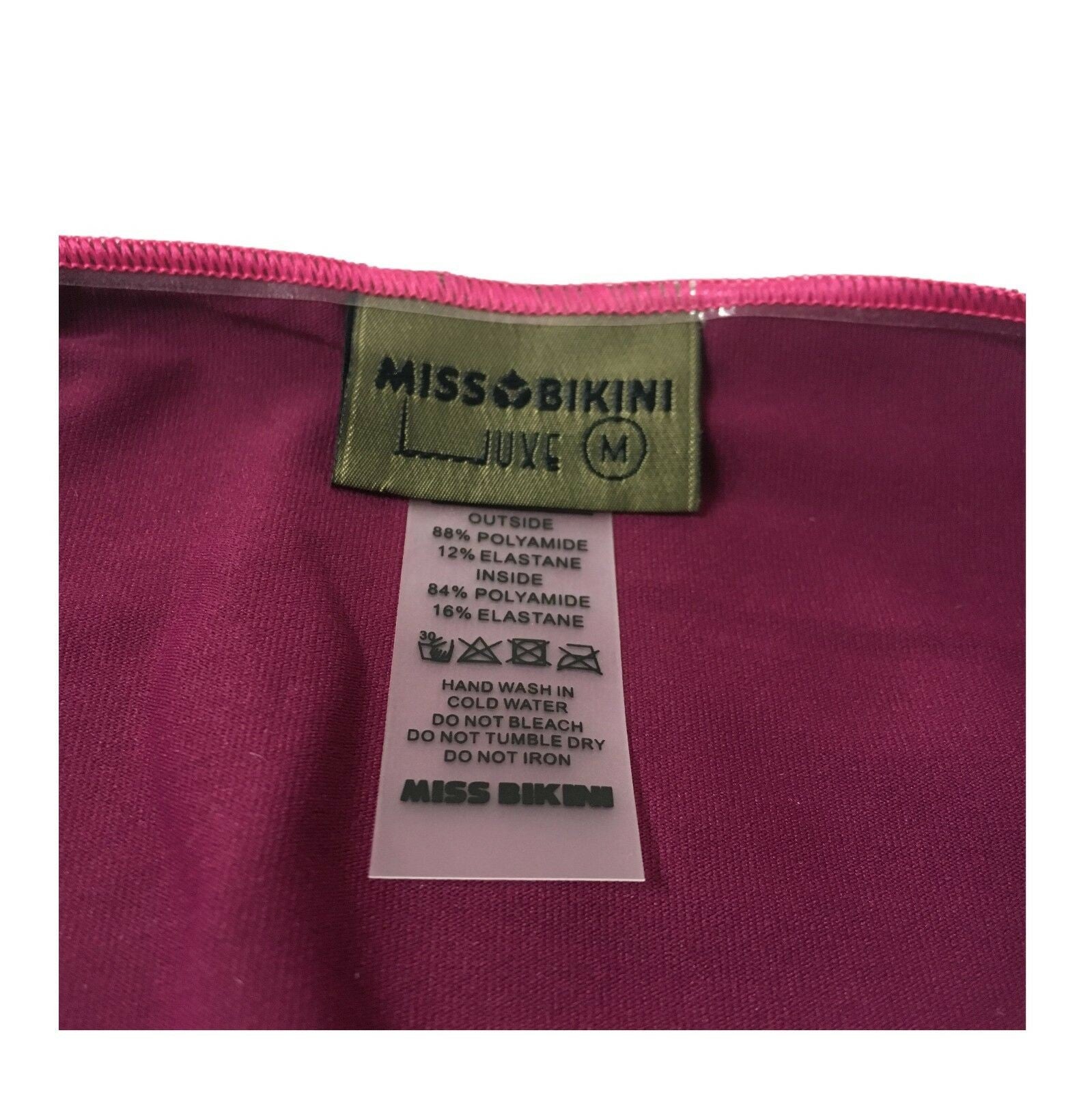 MISS BIKINI LUXE Bikini Donna triangolo sfoderato tinta unita + fantasia 18382