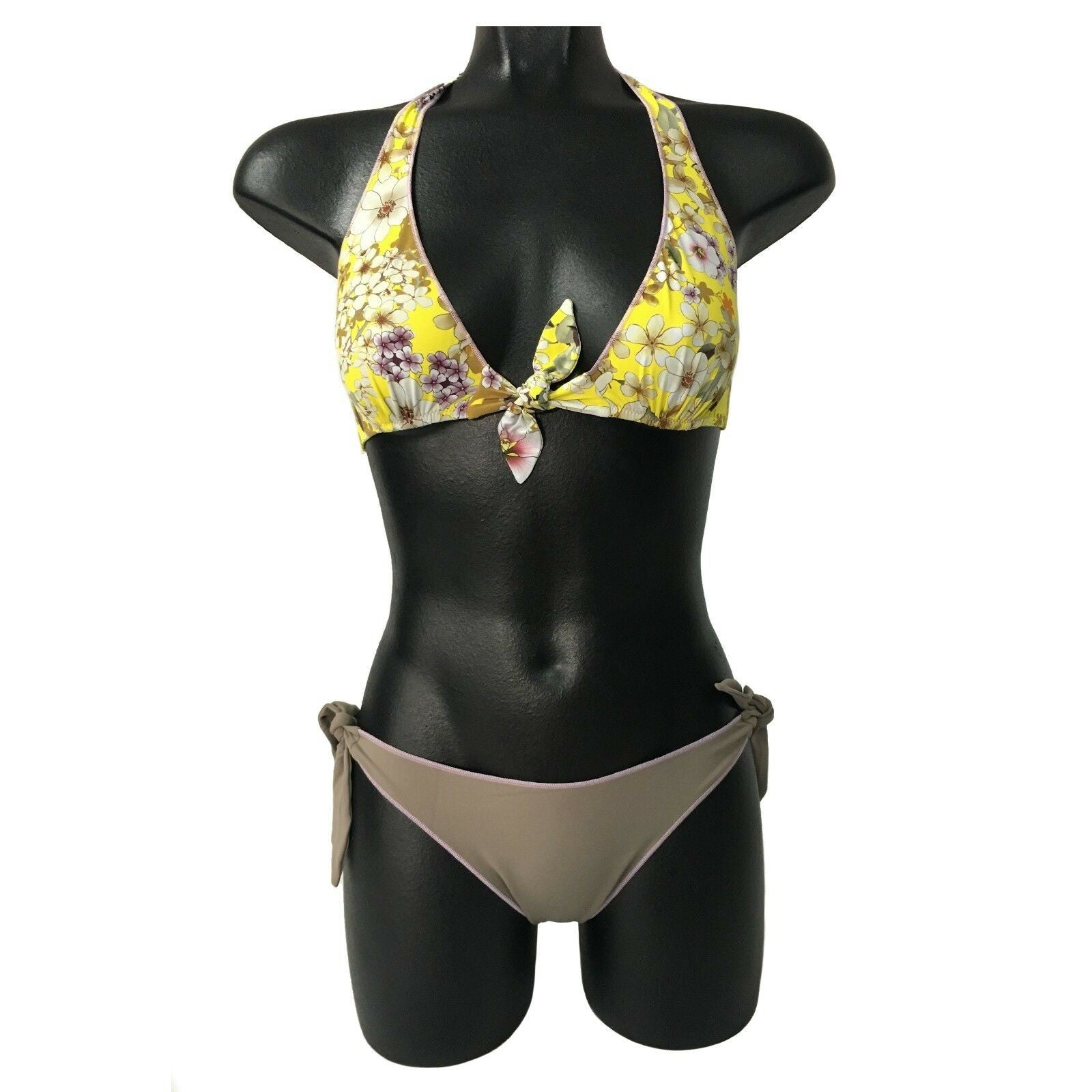 MISS BIKINI LUXE Bikini Donna triangolo sfoderato tinta unita + fantasia 18382
