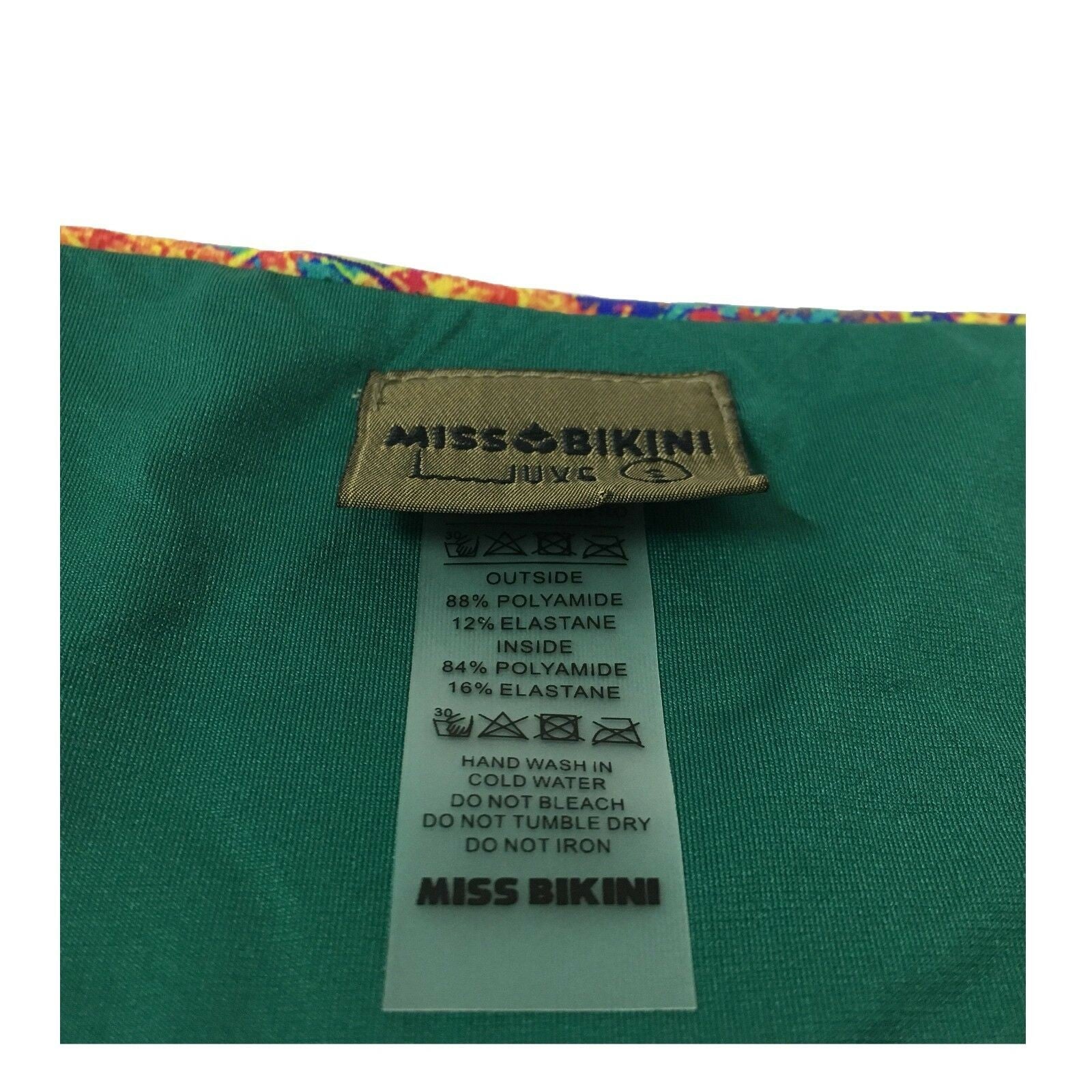 MISS BIKINI LUXE bikini donna push-up 88% poliammide 12% elastan mod 184101