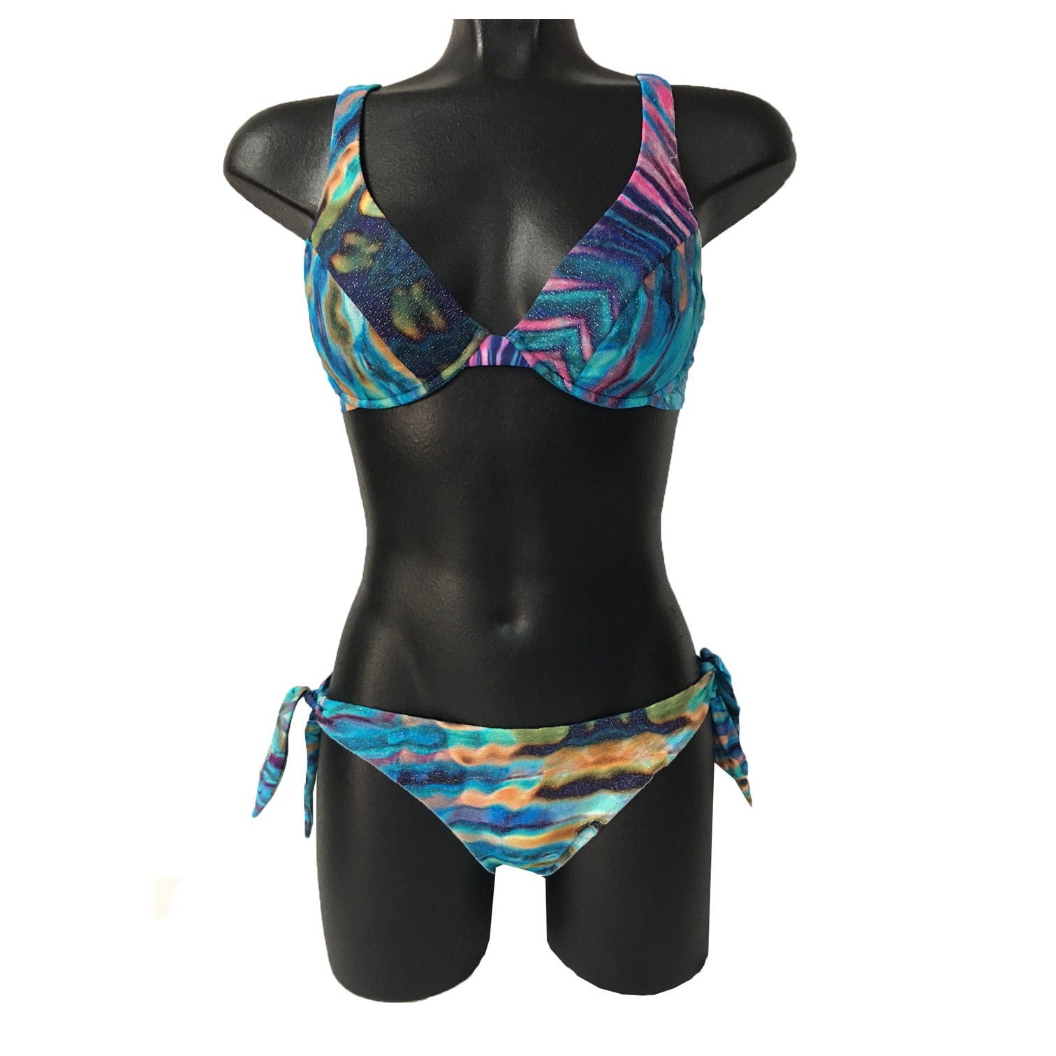 MISS BIKINI LUXE costume bikini push-up donna mod 1748C/RIAZ 74% poliammide