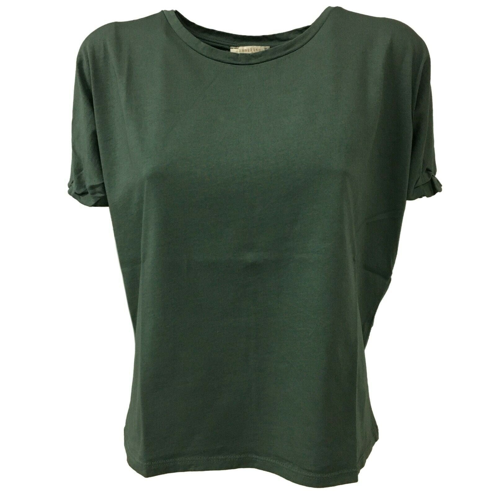 HUMILITY T-shirt donna mezza manica mod HB1071 100% cotone MADE IN ITALY