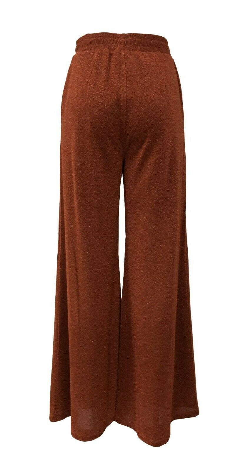 BE LIMOUSINE pantalone palazzo donna tinta unita mod LP0055L ALFA MADE IN ITALY