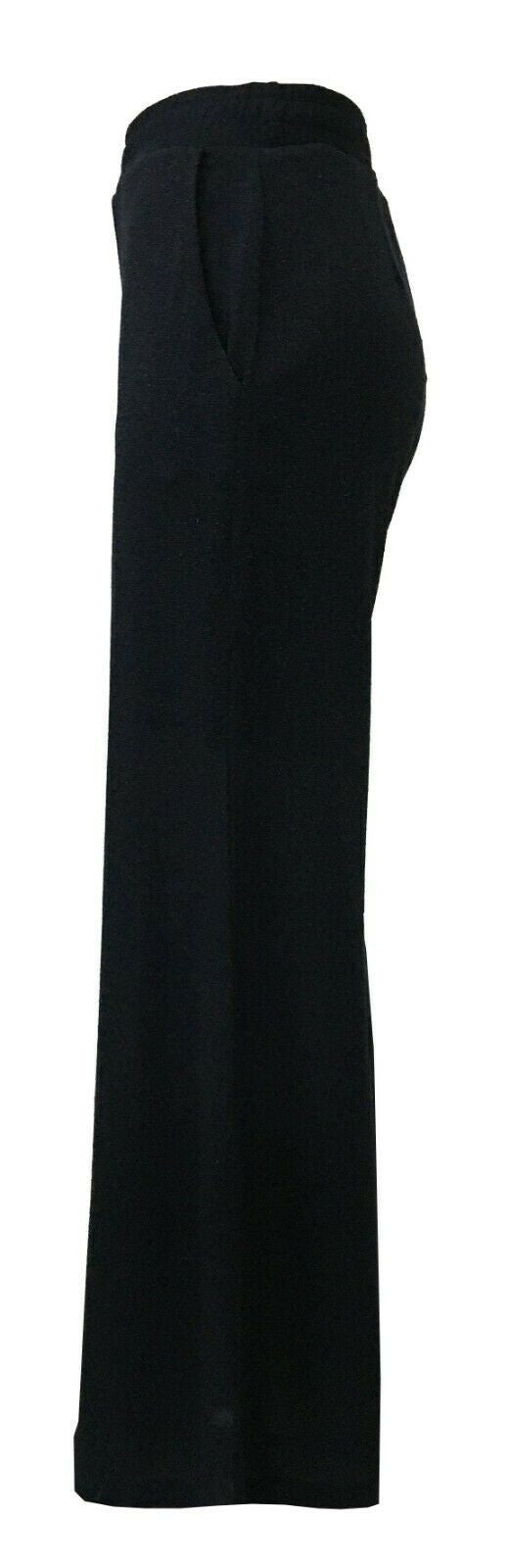 BE LIMOUSINE pantalone palazzo donna tinta unita mod LP0055L ALFA MADE IN ITALY