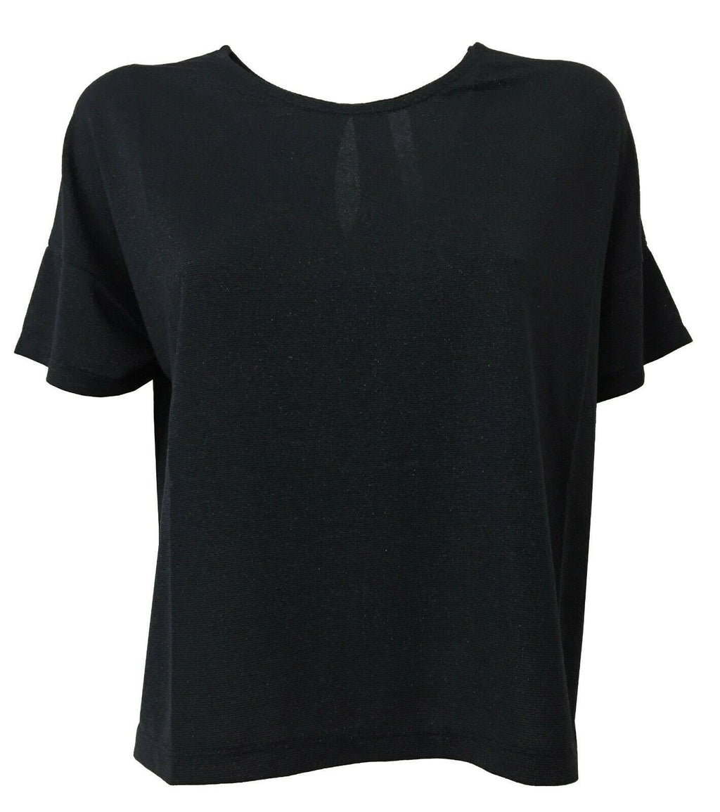 BE LIMOUSINE t-shirt donna mezza manica over laminato mod LT006L AGOSTO MADE IN ITALY