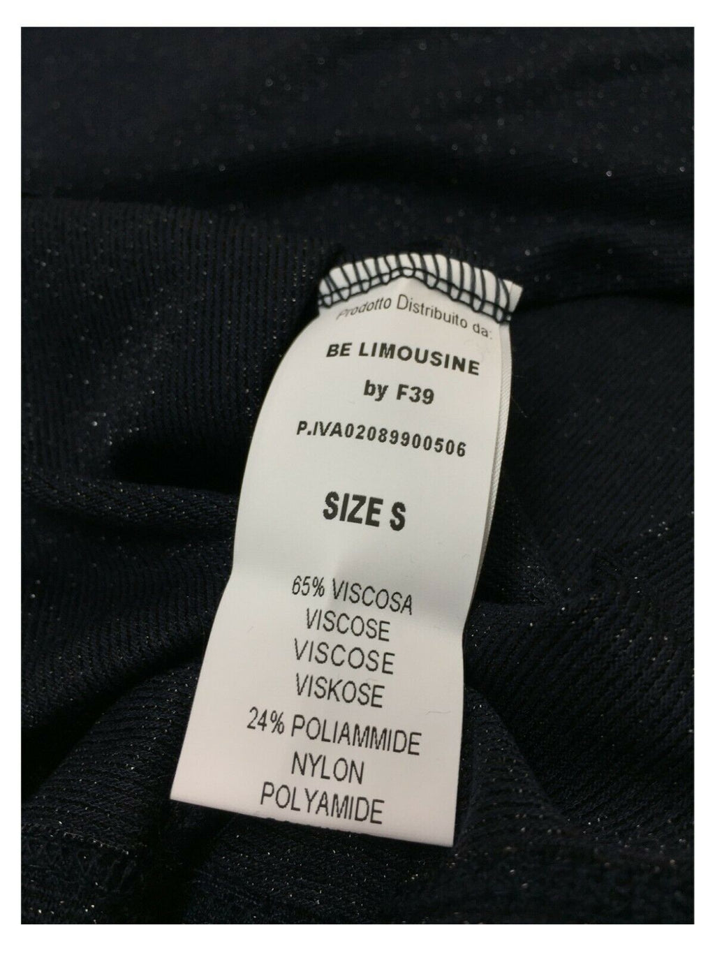 BE LIMOUSINE t-shirt donna mezza manica over laminato mod LT006L AGOSTO MADE IN ITALY