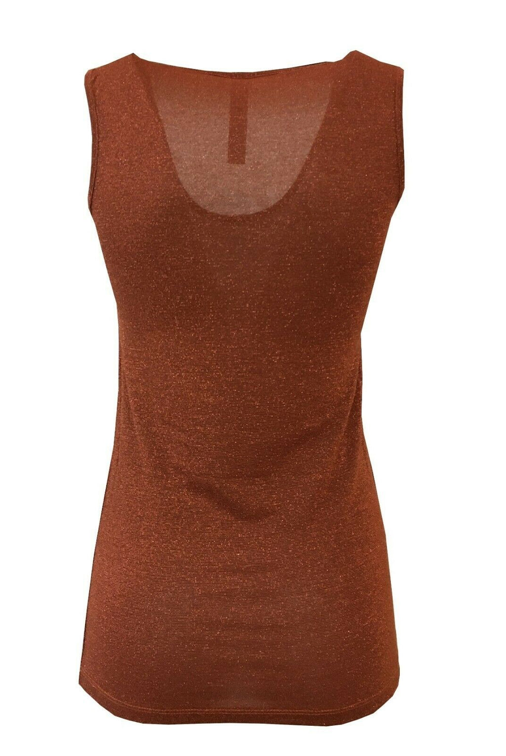 BE LIMOUSINE canotta donna lurex mod LC001L ACQUA  MADE IN ITALY