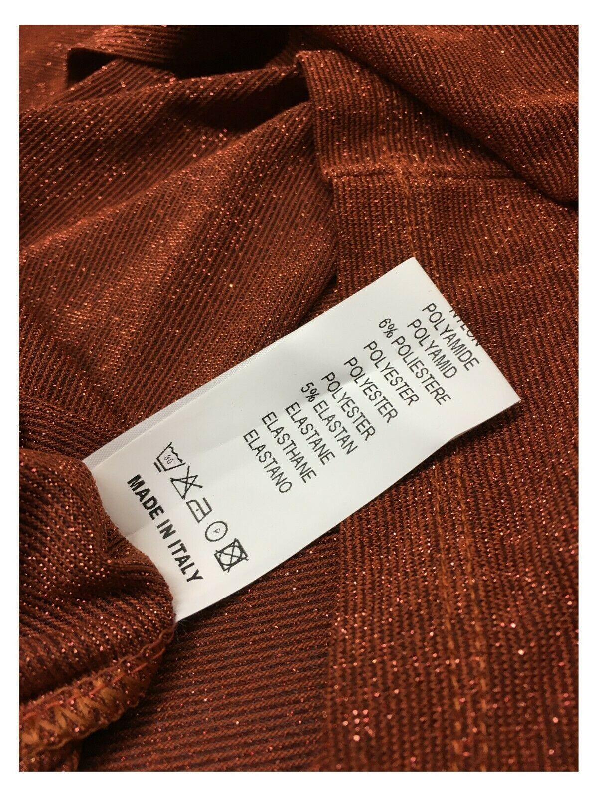 BE LIMOUSINE canotta donna lurex mod LC001L ACQUA  MADE IN ITALY