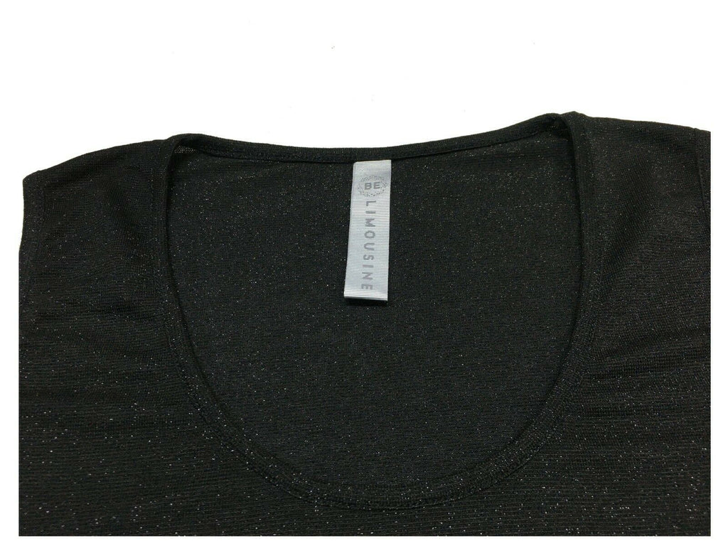 BE LIMOUSINE canotta donna lurex mod LC001L ACQUA  MADE IN ITALY