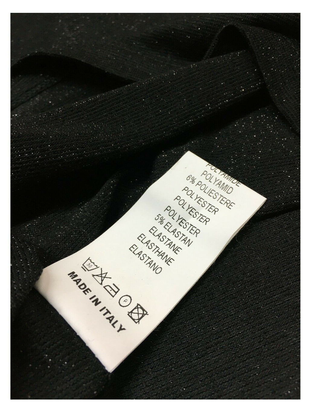 BE LIMOUSINE canotta donna lurex mod LC001L ACQUA  MADE IN ITALY