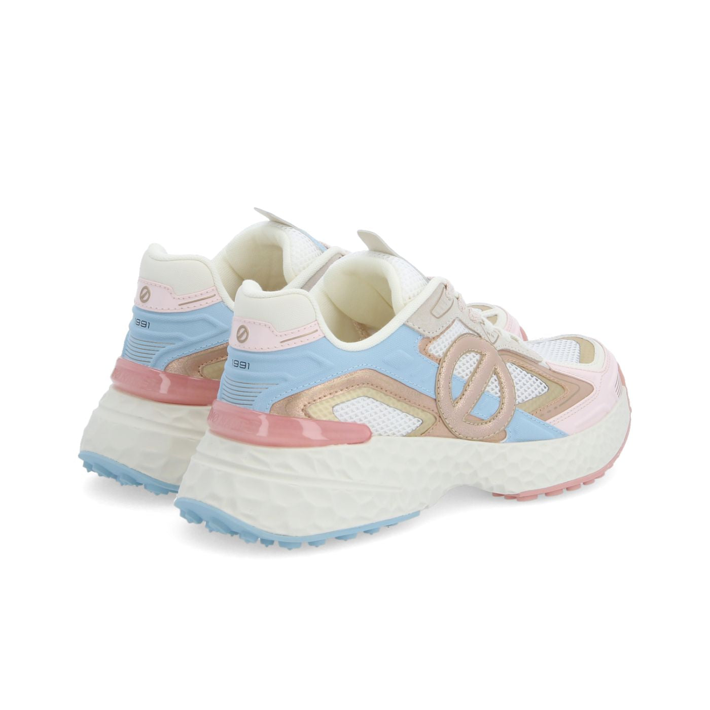 Sneaker Donna NØ Name CARTER 2.0 TECH Multicolor OFF WHITE / PINK / SKY