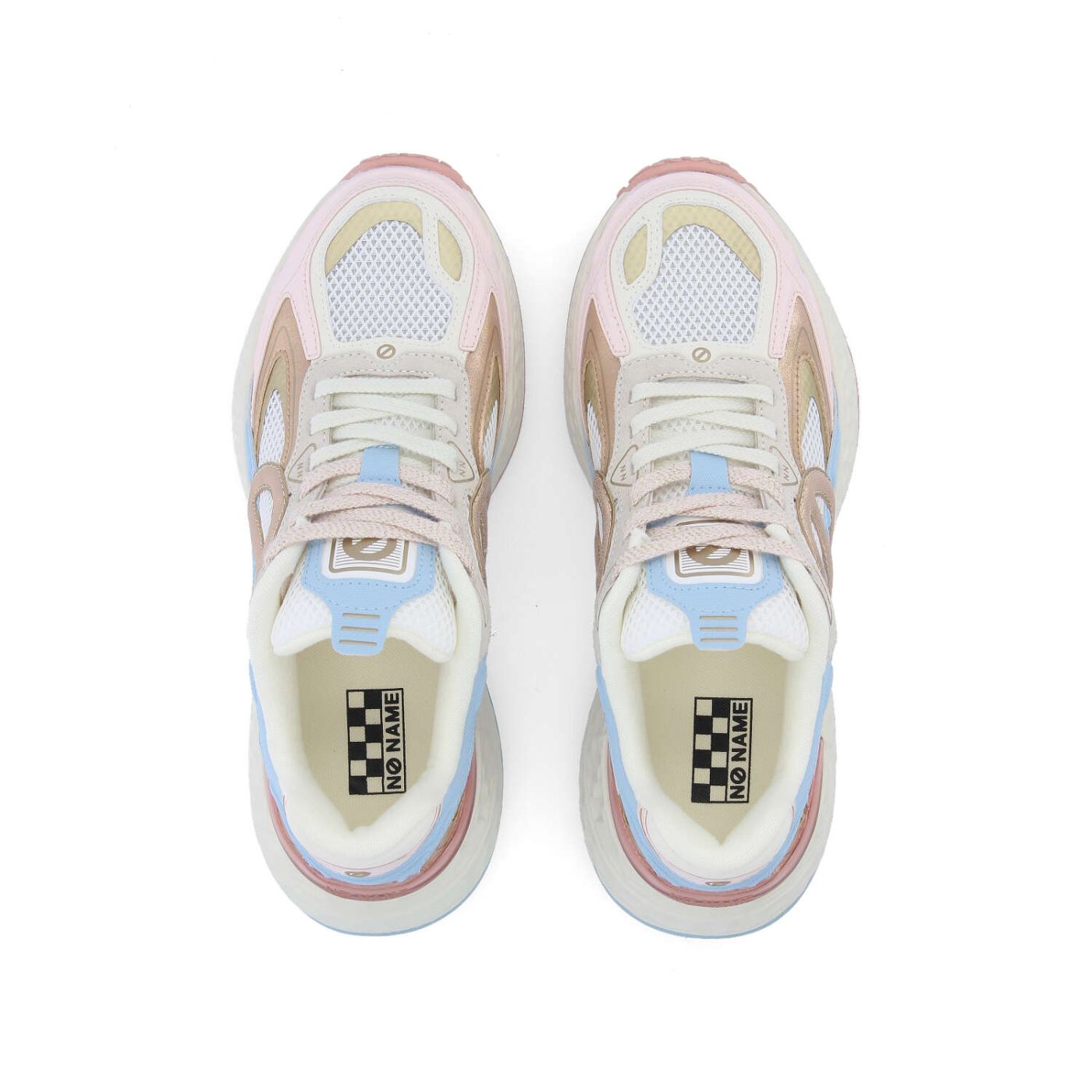 Sneaker Donna NØ Name CARTER 2.0 TECH Multicolor OFF WHITE / PINK / SKY