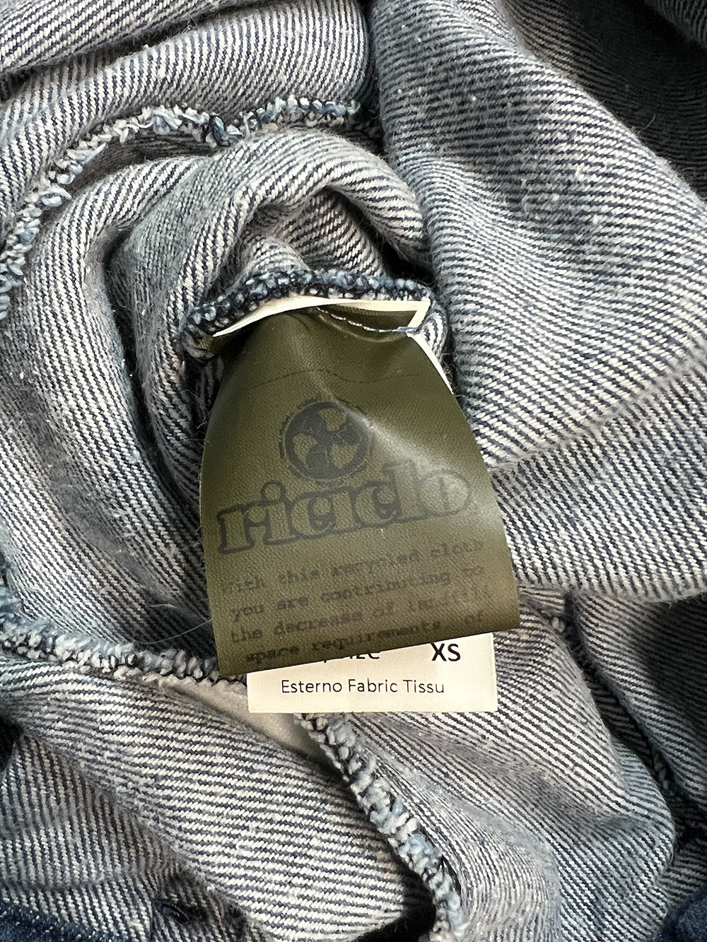 4.10 by Bottega Chilometri Zero Gonna Jeans Donna Cotone Riciclato DD25337 MADE IN ITALY