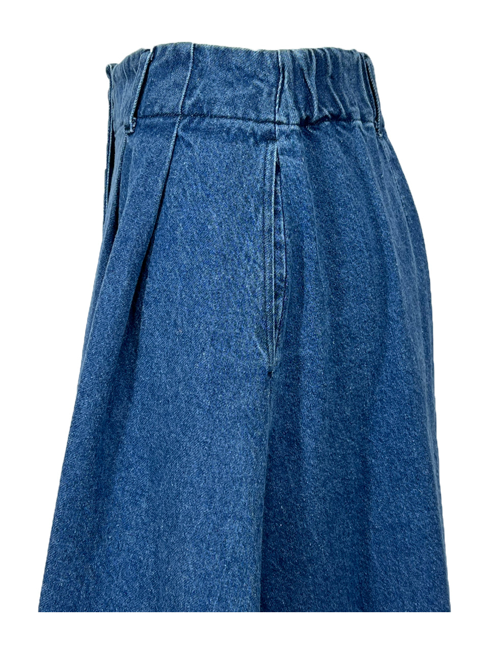 4.10 by Bottega Chilometri Zero Gonna Jeans Donna Cotone Riciclato DD25337 MADE IN ITALY